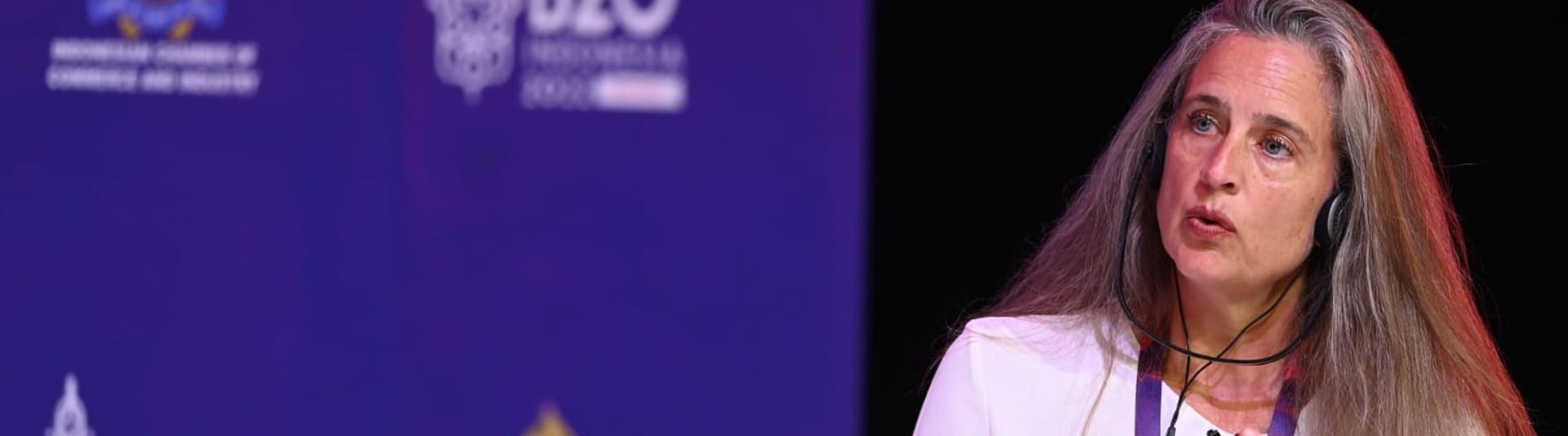 B20 Summit 2023 Bettina Schaller SBB Panel - Banner B20 Summit 2023 Bettina Schaller SBB Panel - Banner